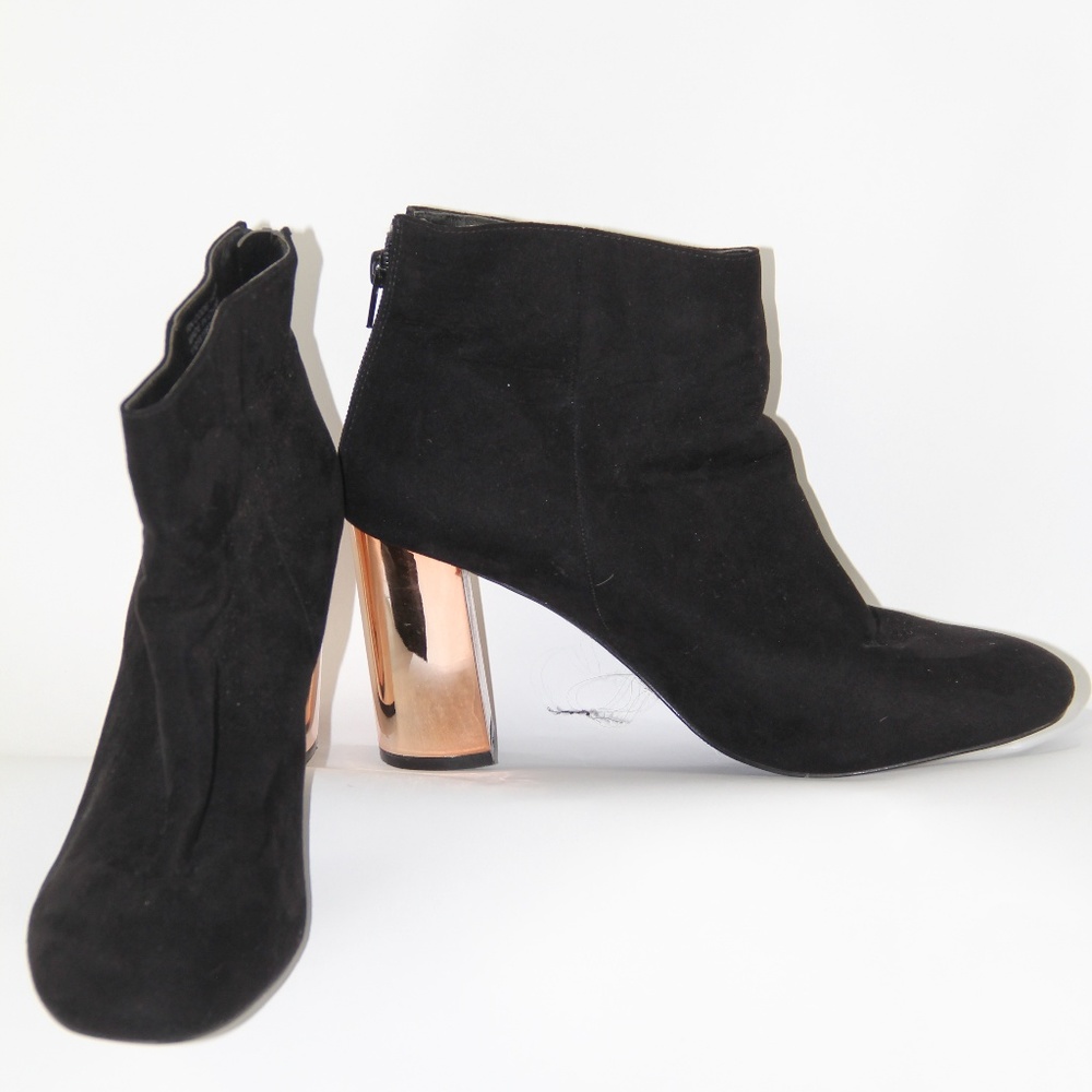 PRIMARK SUEDE ANKLE BOOTIES SIZE 10
